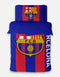 Sengetøj FC Barcelona Blå/rød