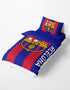 Sengetøj FC Barcelona Blå/rød