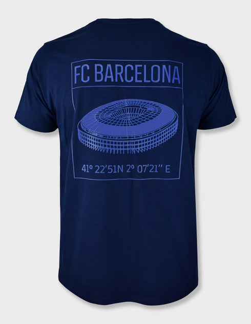 T-shirt Camp Nou Blå