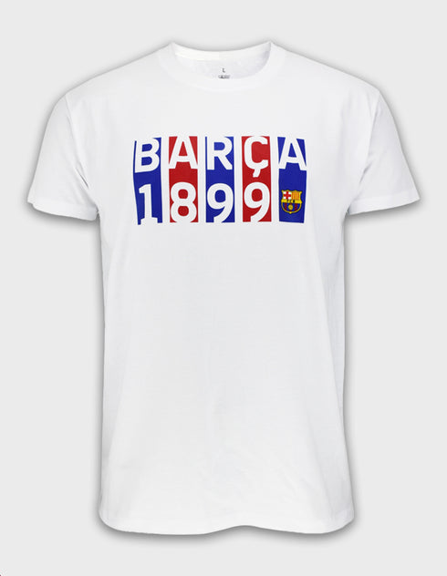 T-shirt BARÇA Hvid