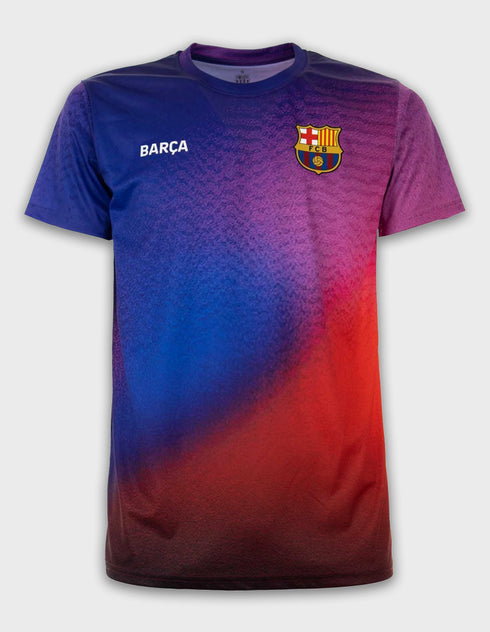 Træning T-shirt Blå/rød/lilla