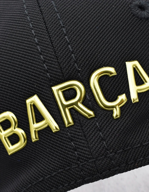 Kasket Logo Sort/guld Børn