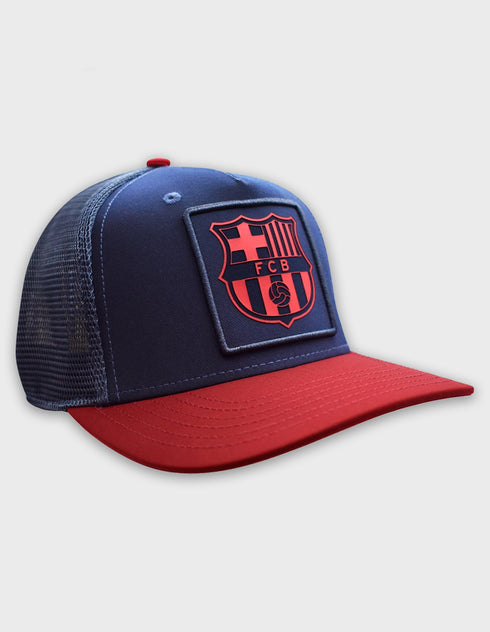 Kasket Logo Blå/rød