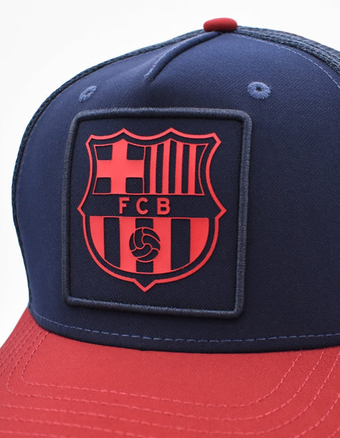 Kasket Logo Blå/rød