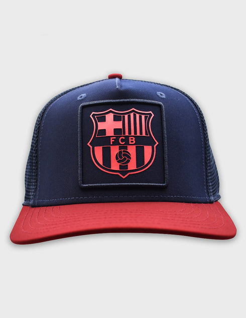 Kasket Logo Blå/rød