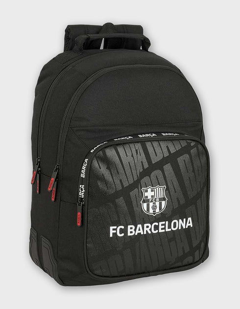 Rygsæk Dobbelt BARÇA Sort/hvid