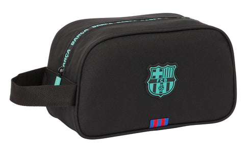 Toilettaske Sort/turkis