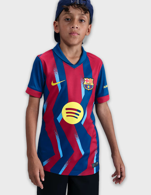 Nike 4. trøje 2025/26 + UCL Patch Børn