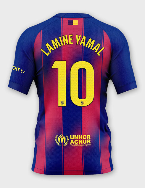 Nike Hjemmebanetrøje 2025/26 Børn LAMINE YAMAL 10