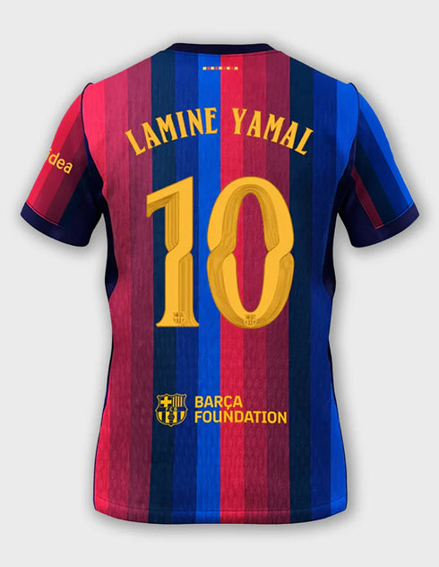 Nike Hjemmebanetrøje 2026/27 Børn LAMINE YAMAL 10