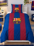 Sengetøj Blaugrana 2027 Blå/rød