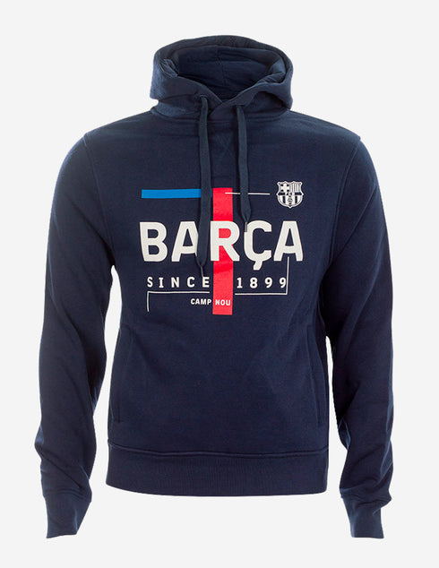 Hættetrøje BARÇA Blå