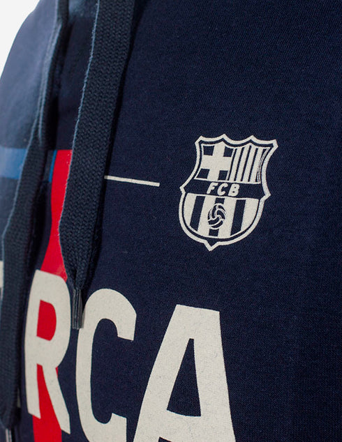 Hættetrøje BARÇA Blå