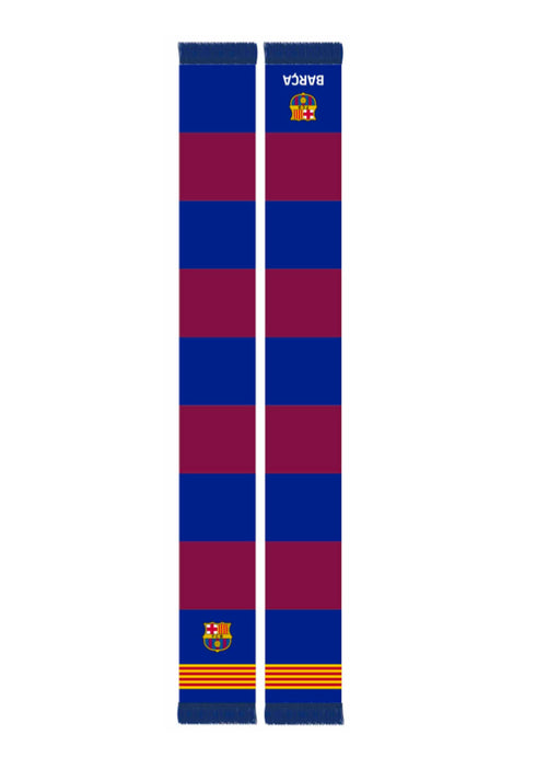 Halstørklæde Striber dobbelt-sidet
